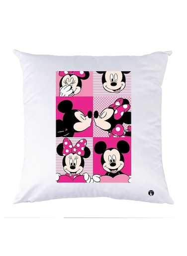 Printed Pillow polyester Multicolour 30x30cm
