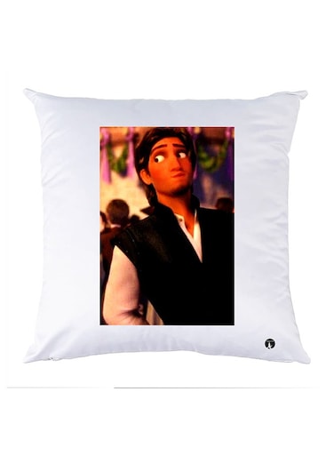 Printed Pillow Case polyester White 30x30cm