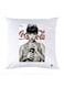 Printed Pillow Case Polyester White 30x30cm