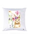 Printed Pillow Polyester White 30x30cm