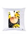 Printed Pillow polyester White 30x30cm