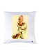 Printed Pillow Case polyester White 30x30cm
