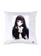 Printed Pillow polyester White 30x30cm