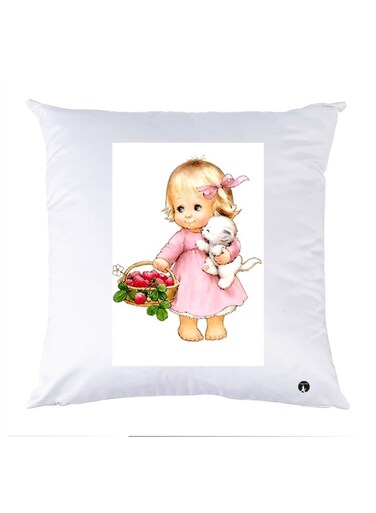 Printed Pillow polyester Multicolour 30x30cm