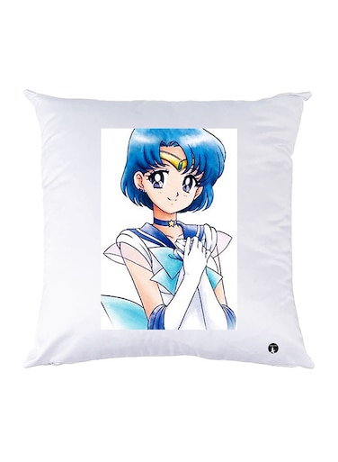 Printed Pillow polyester White 30x30cm