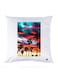 Printed Pillow Case polyester White 30x30cm