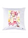 Printed Pillow Case polyester White 30x30cm