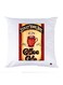 Printed Pillow polyester White 30x30cm