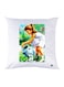 Printed Pillow Case polyester White 30x30cm
