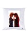 Printed Pillow polyester White 30x30cm