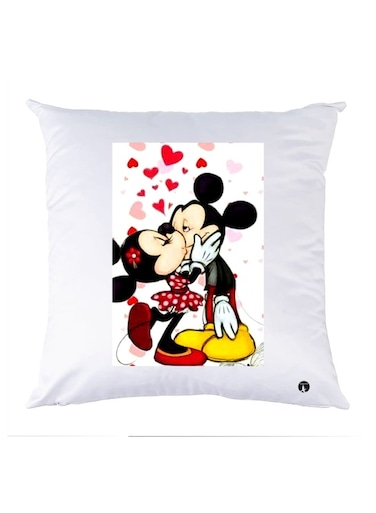 Printed Pillow polyester Multicolour 30x30cm