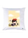 Printed Pillow Case polyester White 30x30cm