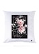 Printed Pillow Case polyester White 30x30cm