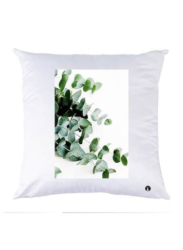Printed Pillow polyester White 30x30cm