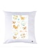 Printed Pillow polyester White 30x30cm