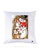 Printed Pillow Polyester Multicolour 30x30cm