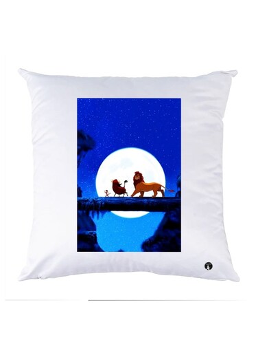 Printed Pillow polyester Multicolour 30x30cm