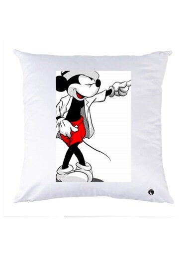 Printed Pillow polyester Multicolour 30x30cm