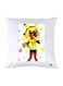 Printed Pillow polyester White 30x30cm