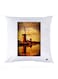 Printed Pillow polyester White 30x30cm