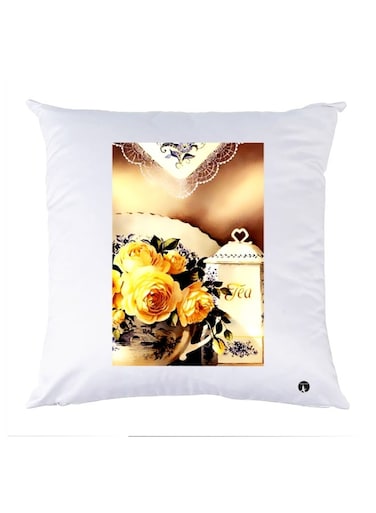 Printed Pillow polyester Multicolour 30x30cm