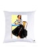 Printed Pillow Case polyester White 30x30cm
