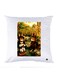 Printed Pillow polyester White 30x30cm