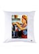 Printed Pillow polyester White 30x30cm