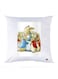 Printed Pillow polyester White 30x30cm