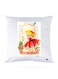 Printed Pillow Case polyester White 30x30cm