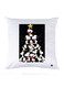 Printed Pillow polyester White 30x30cm