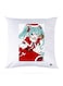 Printed Pillow Case polyester White 30x30cm