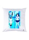 Printed Pillow polyester White 30x30cm