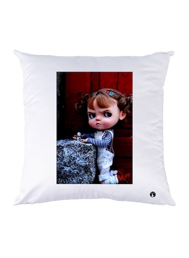 Printed Pillow Case Polyester White
