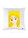 Printed Pillow Case polyester White 30x30cm