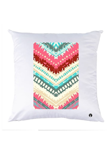 Printed Pillow polyester White 30x30cm