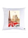Printed Pillow polyester White 30x30cm