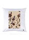 Printed Pillow Case polyester White 30x30cm