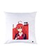 Printed Pillow White 30x30cm