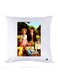 Printed Pillow polyester White 30x30cm