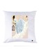 Printed Pillow Case polyester White 30x30cm
