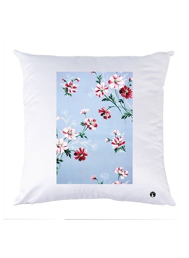 Printed Pillow polyester White 30x30cm