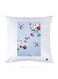 Printed Pillow polyester White 30x30cm
