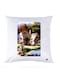 Printed Pillow polyester White 30x30cm
