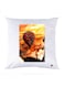 Printed Pillow Polyester White 30x30cm