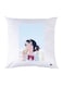 Printed Pillow Case polyester White 30x30cm
