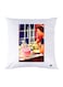 Printed Pillow Case polyester White 30x30cm