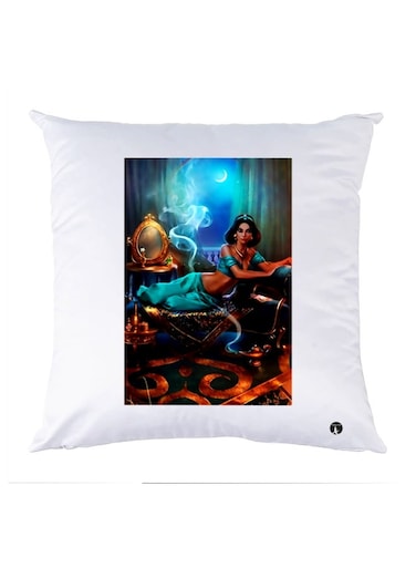 Printed Decorative Pillow Multicolour 30x30cm
