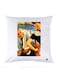 Printed Pillow Case polyester White 30x30cm