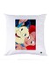 Printed Pillow polyester White 30x30cm